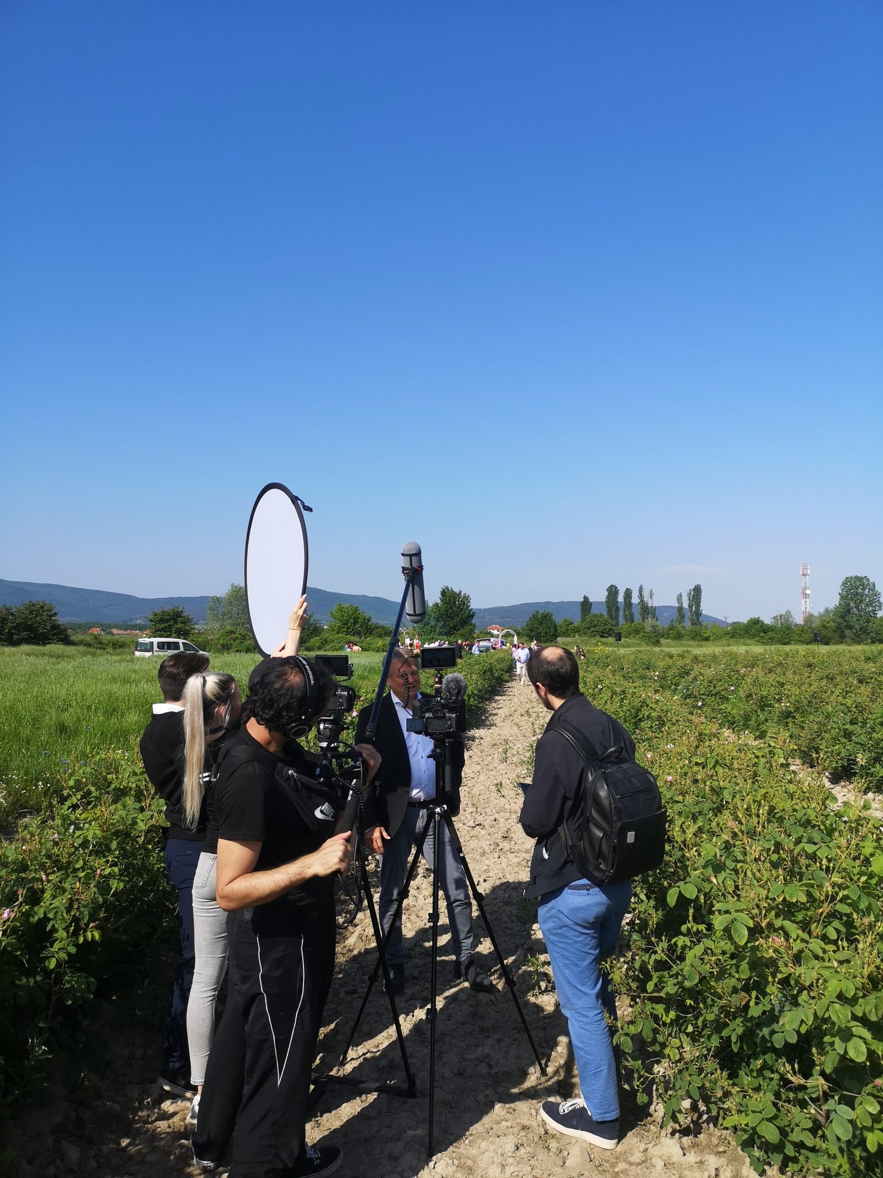 Off-Script crew on location