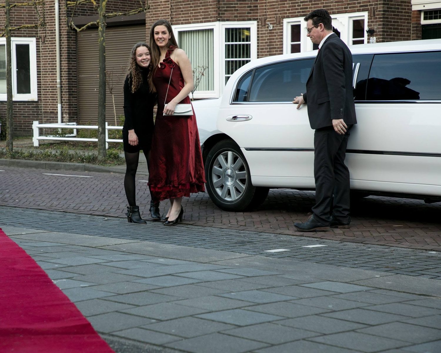 Premiere Als..., aankomst op de rode loper