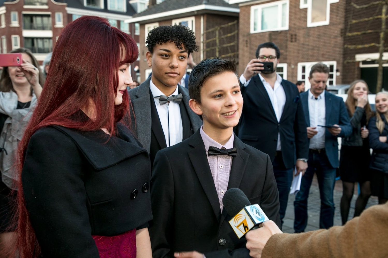 Premiere Als..., interview op de rode loper