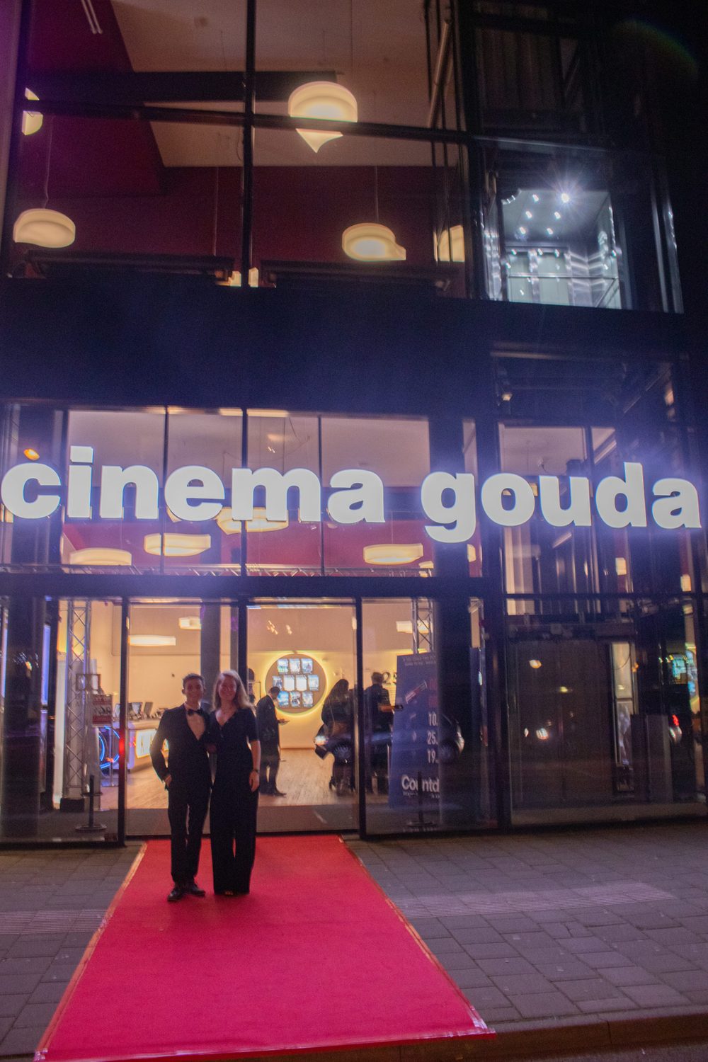 Premiere De Val, Cinema Gouda, rode loper