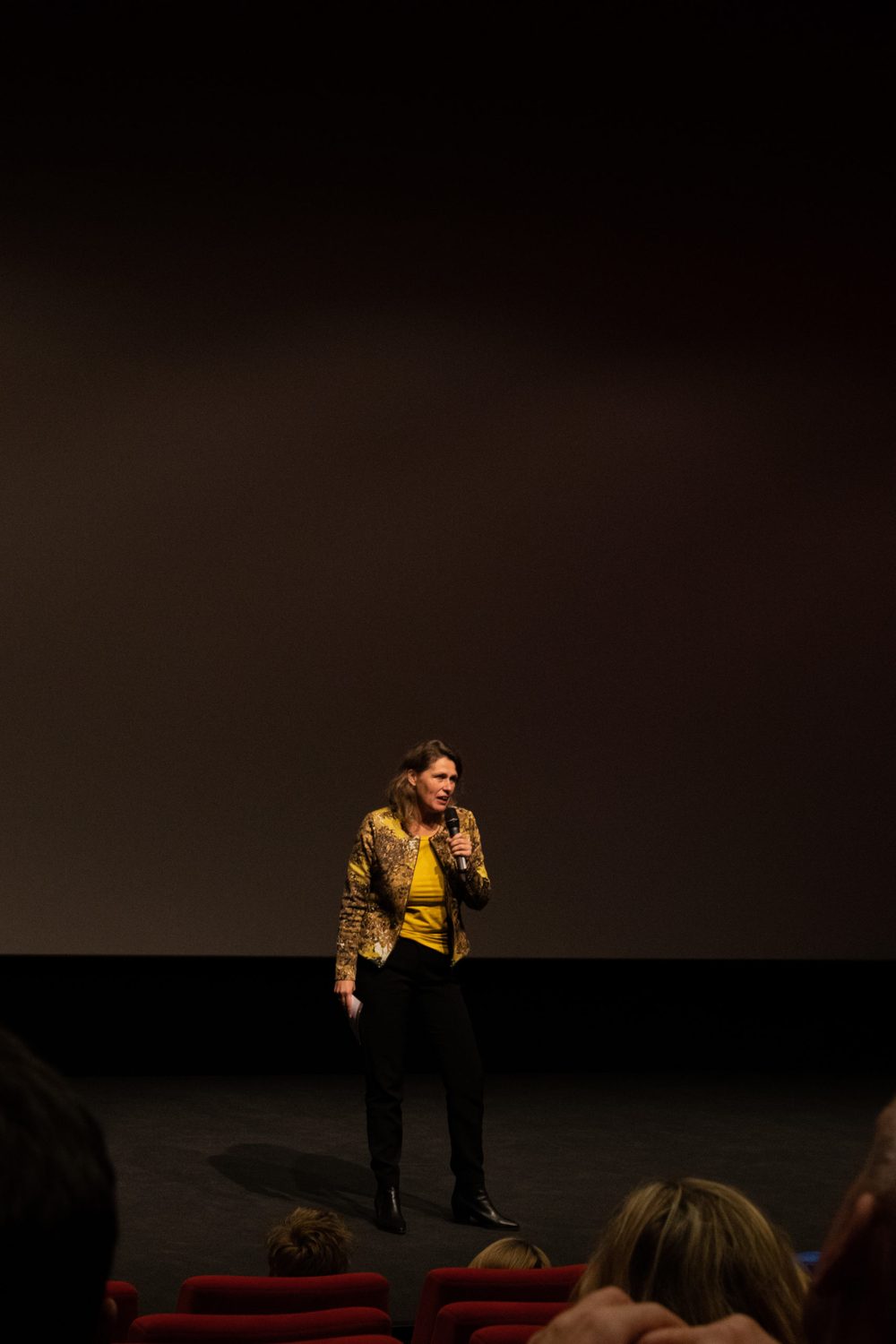 Premiere De Val, speech op het podium